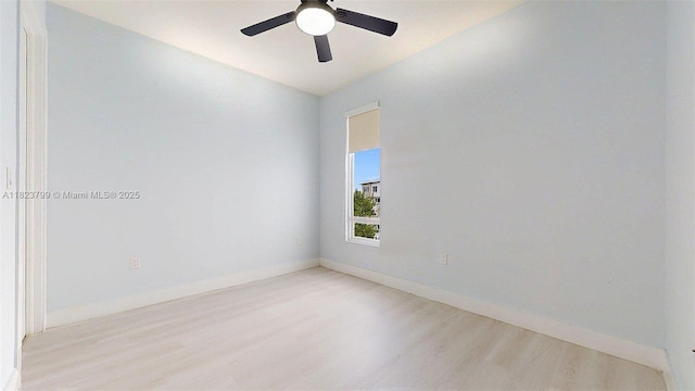 10255 NW 63rd Ter Unit 204, Doral, FL 33178 - unfurnished room featuring light wood finished floors and ceiling fan