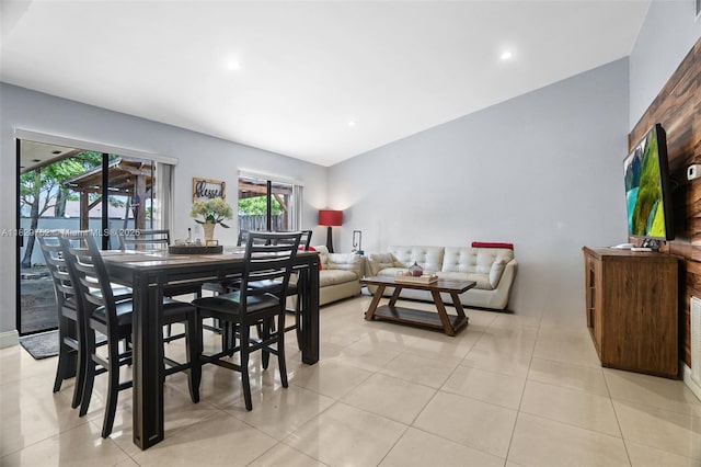17625 NW 62nd Ct, Hialeah, FL 33015 - dining room with light tile patterned floors and recessed lighting