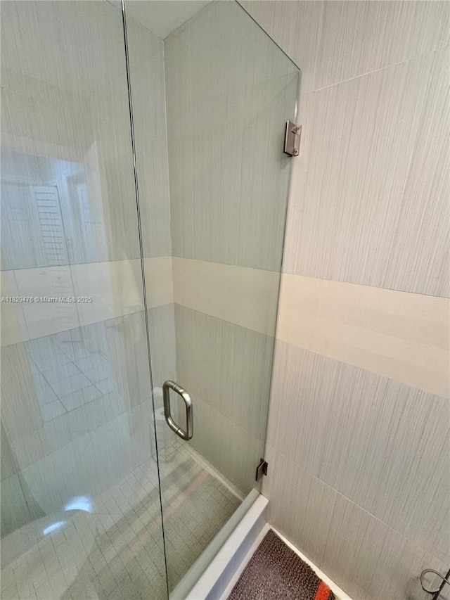 13261 SW 17th Ln, Miami, FL 33175 - bathroom featuring a shower stall