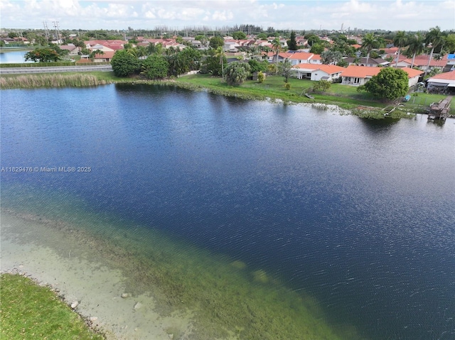 13261 SW 17th Ln, Miami, FL 33175 - water view featuring nearby suburban area