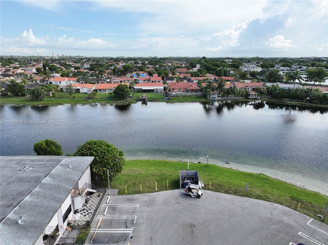 13261 SW 17th Ln, Miami, FL 33175 - aerial perspective of suburban area featuring a nearby body of water