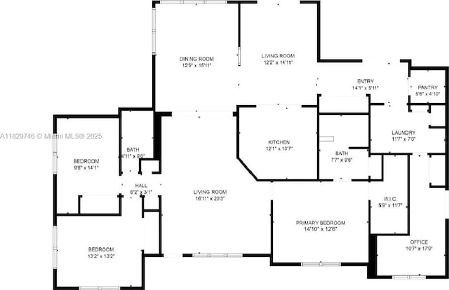 15730 SW 87th Ct, Palmetto Bay, FL 33157 - view of home floor plan