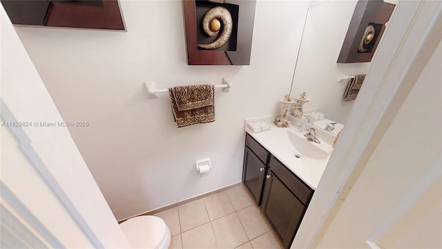 4231 SW 165th Ct, Miami, FL 33185 - half bath featuring vanity and tile patterned flooring
