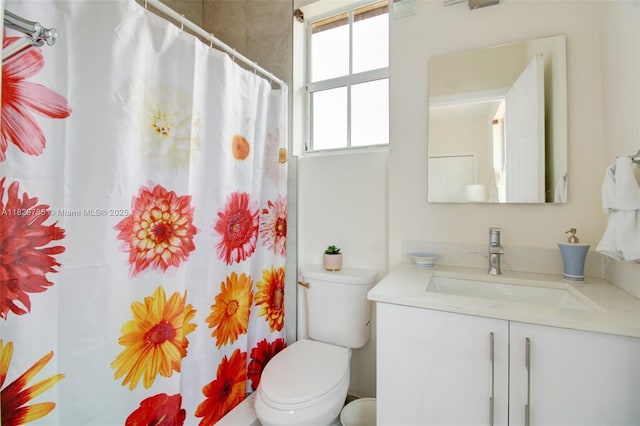 15445 SW 26th Ter, Miami, FL 33185 - bathroom with vanity and a shower with shower curtain