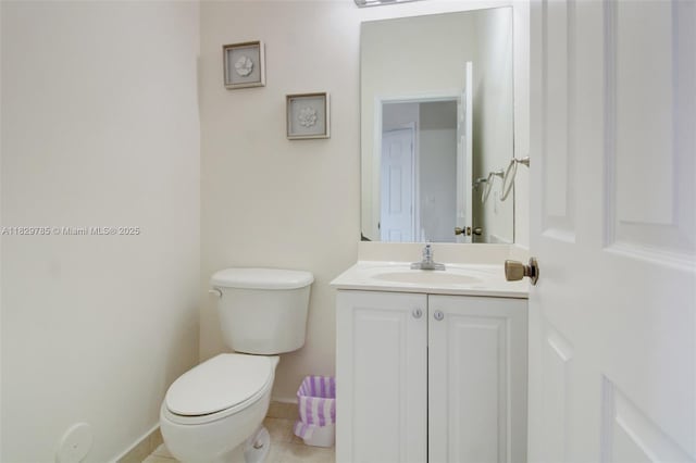 15445 SW 26th Ter, Miami, FL 33185 - half bath with vanity and tile patterned flooring