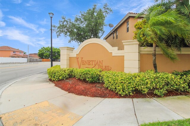 15445 SW 26th Ter, Miami, FL 33185 - view of community / neighborhood sign