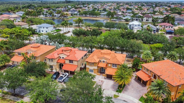 15445 SW 26th Ter, Miami, FL 33185 - aerial view of residential area with a nearby body of water