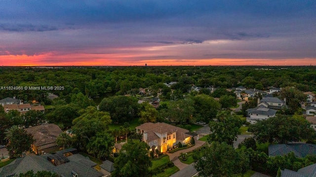 2211 Azalea Pl, Winter Park, FL 32789 - aerial view at dusk of a residential view