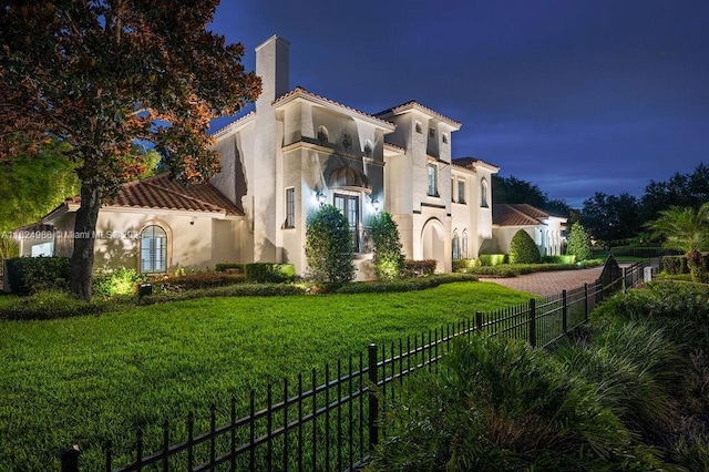 2211 Azalea Pl, Winter Park, FL 32789 - view of front facade with stucco siding and a tile roof