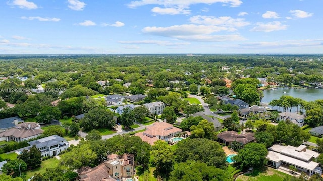 2211 Azalea Pl, Winter Park, FL 32789 - aerial perspective of suburban area featuring a nearby body of water