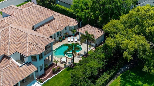 2211 Azalea Pl, Winter Park, FL 32789 - view of subject property with a pool
