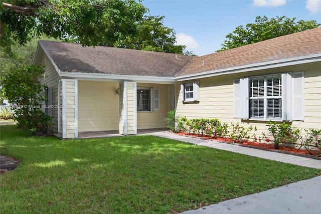 14861 SW 149th St, Miami, FL 33196 - single story home with roof with shingles and a front lawn