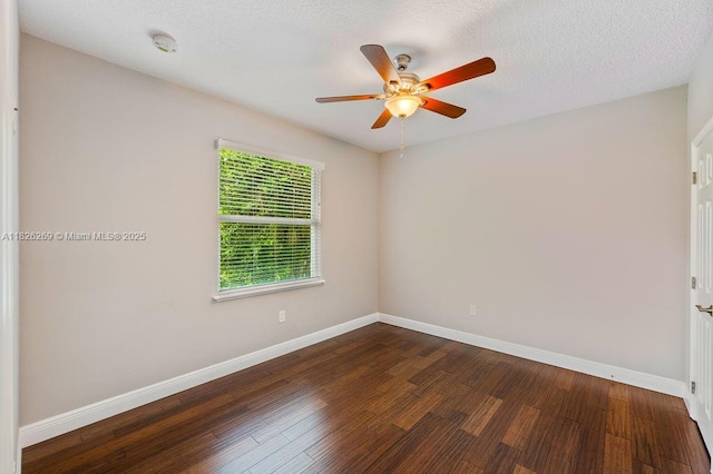 2607 Lafayette Ave, Winter Park, FL 32789 - empty room with a smoke detector, wood finished floors, and ceiling fan