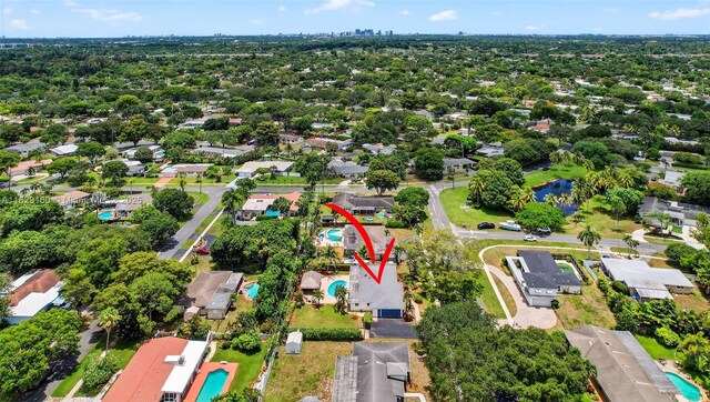 6201 SW 3rd St, Plantation, FL 33317 - view of property location featuring a pool