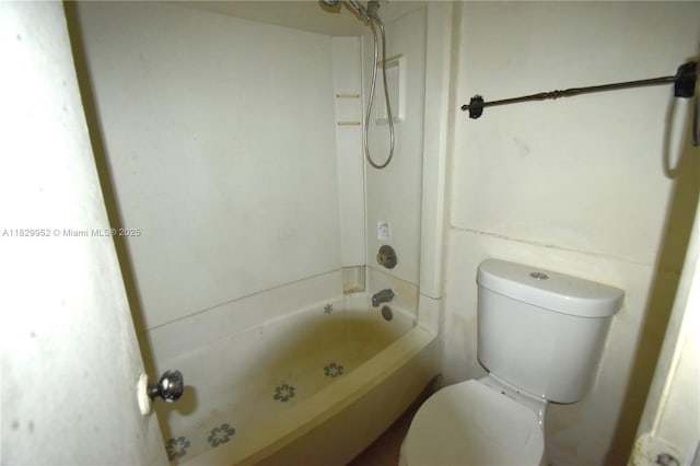 4231 NW 19th St Unit 256, Lauderhill, FL 33313 - bathroom with toilet and shower / washtub combination