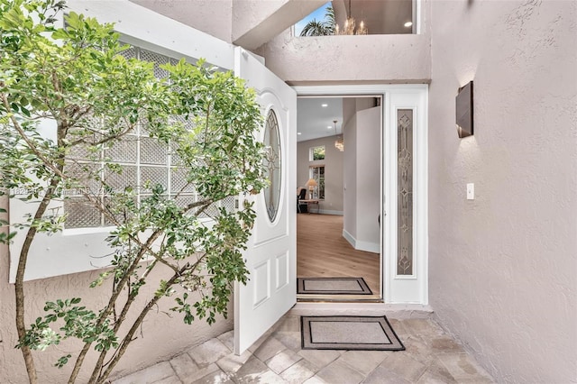 321 NW 100th Ave, Plantation, FL 33324 - property entrance with stucco siding
