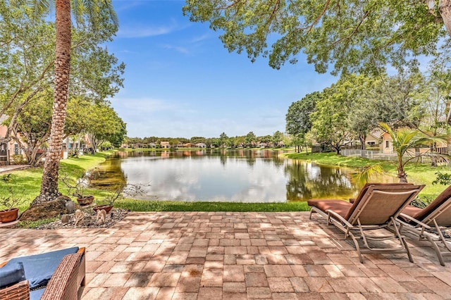 321 NW 100th Ave, Plantation, FL 33324 - view of patio featuring a water view