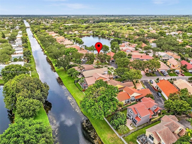 321 NW 100th Ave, Plantation, FL 33324 - aerial perspective of suburban area with a large body of water