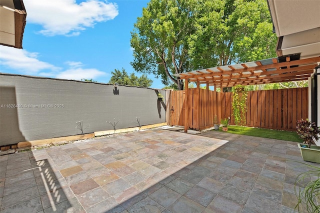 9112A SW 20th St, Davie, FL 33324 - view of patio / terrace with a pergola
