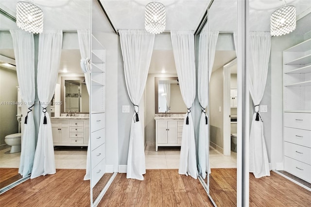 9112A SW 20th St, Davie, FL 33324 - interior space featuring light wood finished floors