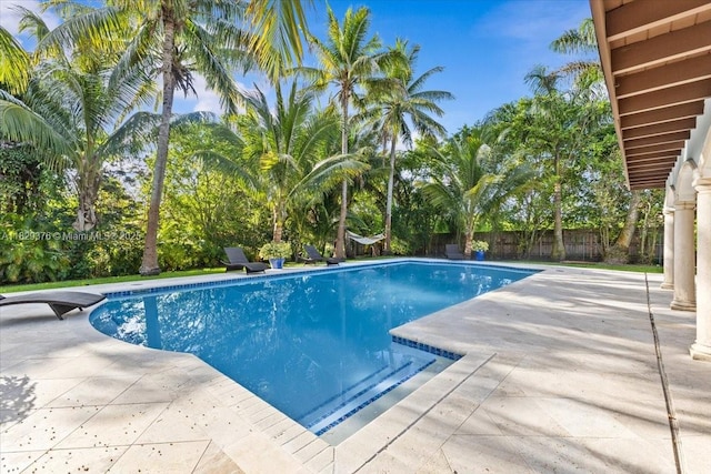 18301 SW 86th Ave, Palmetto Bay, FL 33157 - view of swimming pool featuring a patio area