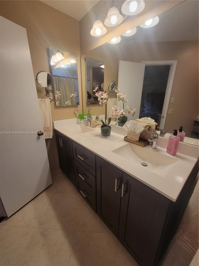 810 SW 113th Ter, Pembroke Pines, FL 33025 - full bath featuring tile patterned floors and double vanity