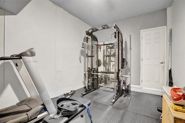 5347 SW 32nd Ter, Hollywood, FL 33312 - exercise room with baseboards