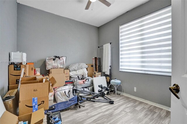 5347 SW 32nd Ter, Hollywood, FL 33312 - storage featuring a ceiling fan