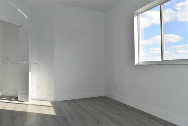 2925 SW 133rd Ave, Miramar, FL 33027 - unfurnished room with wood finished floors and baseboards