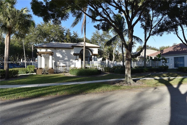 2925 SW 133rd Ave, Miramar, FL 33027 - mediterranean / spanish house with a tile roof and stucco siding
