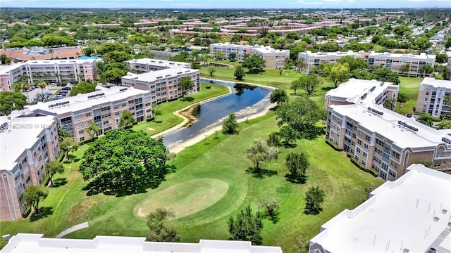 10217 NW 24th Pl Unit 310, Sunrise, FL 33322 - bird's eye view of a large body of water and a local golf course