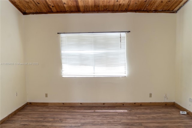 3719 Riverside Dr Unit 3719, Coral Springs, FL 33065 - unfurnished room featuring wood finished floors, plenty of natural light, and wood ceiling