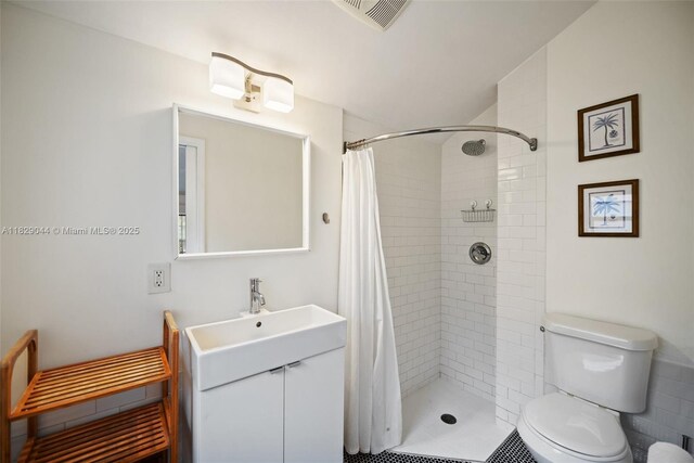 8325 NE 3rd Ave, Miami, FL 33138 - bathroom with vanity and a tile shower