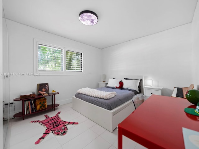 1117 Alberca St, Coral Gables, FL 33134 - view of tiled bedroom