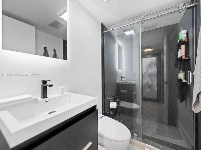1117 Alberca St, Coral Gables, FL 33134 - bathroom with vanity and a shower stall
