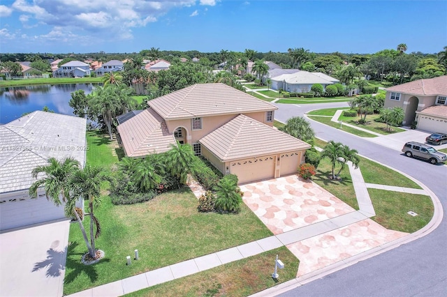 6201 Floridian Cir, Lake Worth, FL 33463 - aerial view of residential area with a nearby body of water