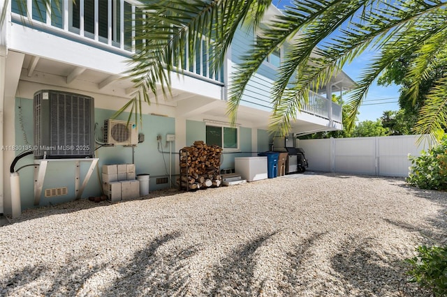 835 70th St, Gulf, Marathon, FL 33050 - view of home's exterior featuring an ac unit