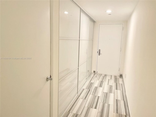 1830 S Ocean Dr Unit 3812, Hallandale Beach, FL 33009 - hallway featuring recessed lighting