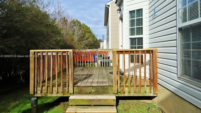 4407 Karlbrook Ln, ,, NC 27616 - view of deck