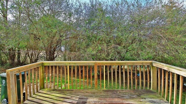 4407 Karlbrook Ln, ,, NC 27616 - view of wooden deck
