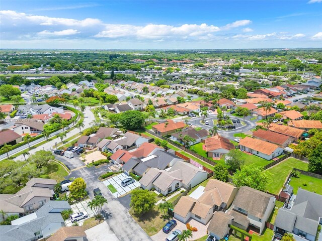 6908 SW 104th Ct, Miami, FL 33173 - aerial overview of property's location featuring nearby suburban area
