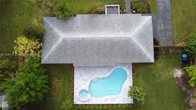 17902 SW 87th Pl, Palmetto Bay, FL 33157 - drone / aerial view of a pool