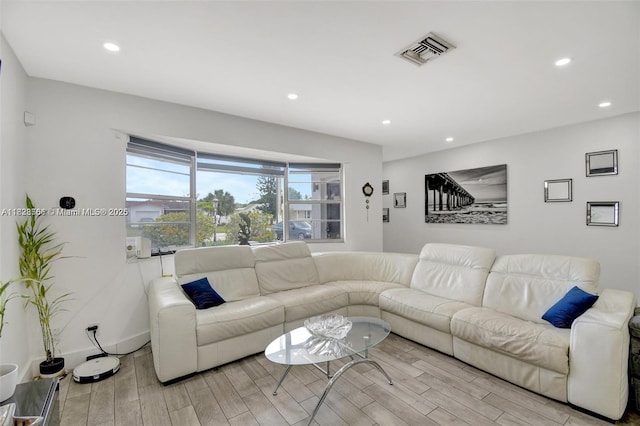 1840 N 56th Ave, Hollywood, FL 33021 - living room with recessed lighting and light wood-style floors