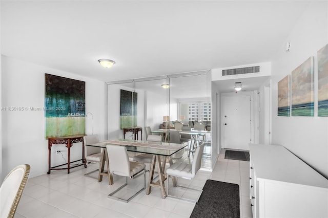 177 Ocean Lane Dr Unit 1203, Key Biscayne, FL 33149 - dining area featuring light tile patterned floors