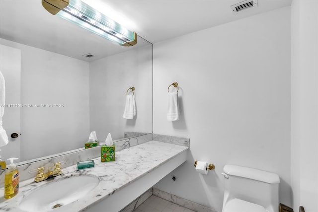 177 Ocean Lane Dr Unit 1203, Key Biscayne, FL 33149 - bathroom featuring vanity and tile patterned floors