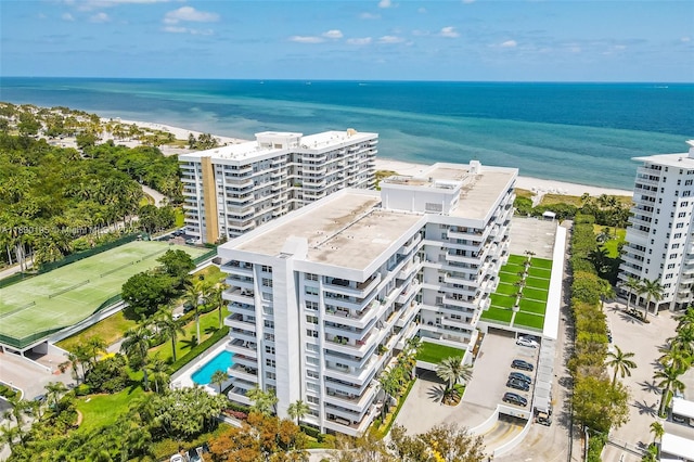 177 Ocean Lane Dr Unit 1203, Key Biscayne, FL 33149 - bird's eye view of apartment complex and a nearby body of water