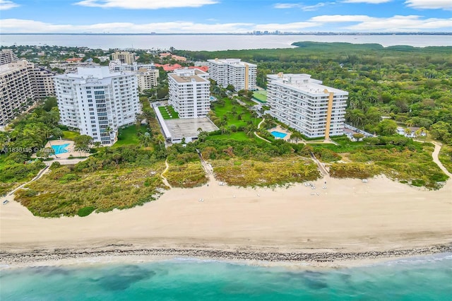 177 Ocean Lane Dr Unit 1203, Key Biscayne, FL 33149 - drone / aerial view of expansive coastline