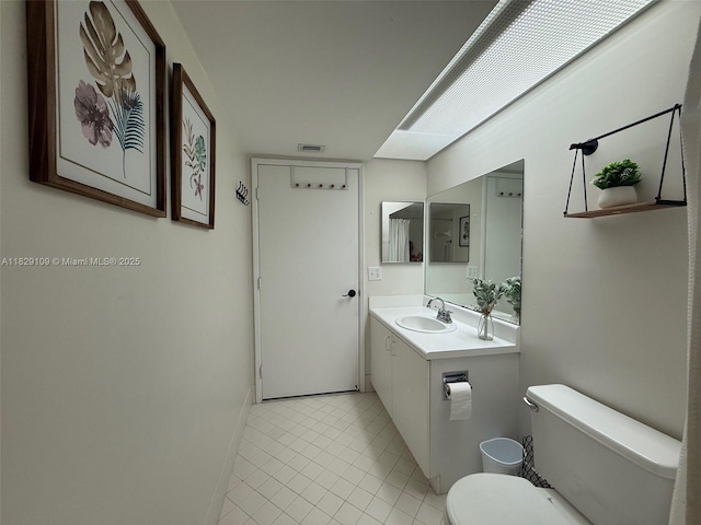 1400 SW 137th Ave Unit 411F, Pembroke Pines, FL 33027 - half bath featuring vanity and tile patterned flooring