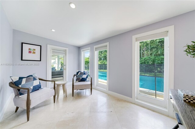 431 Gerona Ave, Coral Gables, FL 33146 - view of swimming pool with a fenced backyard