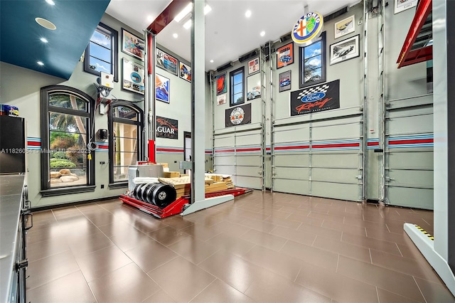 10101 SW 60th Ct, Pinecrest, FL 33156 - garage with recessed lighting